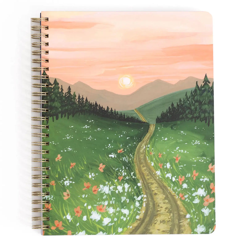 SPIRAL NOTEBOOK, SCENIC SUNSET