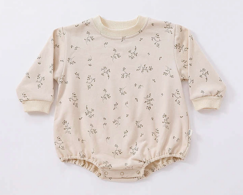 Ellie Long Sleeve Floral Romper