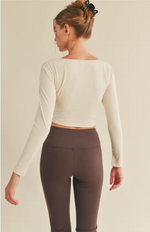 ALEXIS LONG SLEEVE CROP