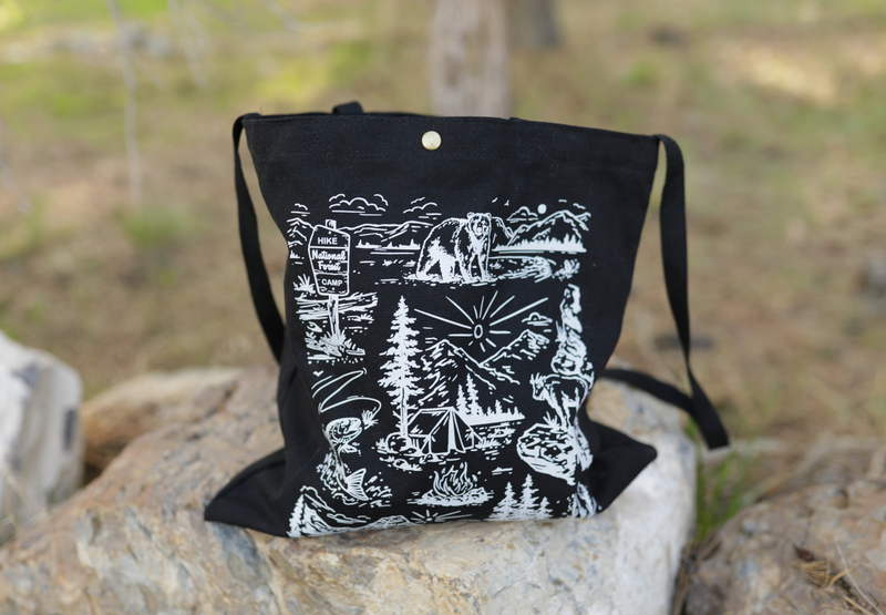TOTE BAG, NATIONAL FOREST