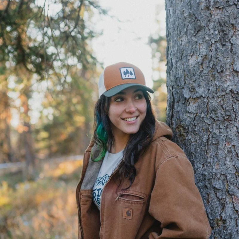TRUCKER HAT, THREE PINES SNAPBACK