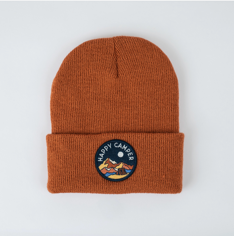 INFANT/TODDLER BEANIE, HAPPY CAMPER, CANYON
