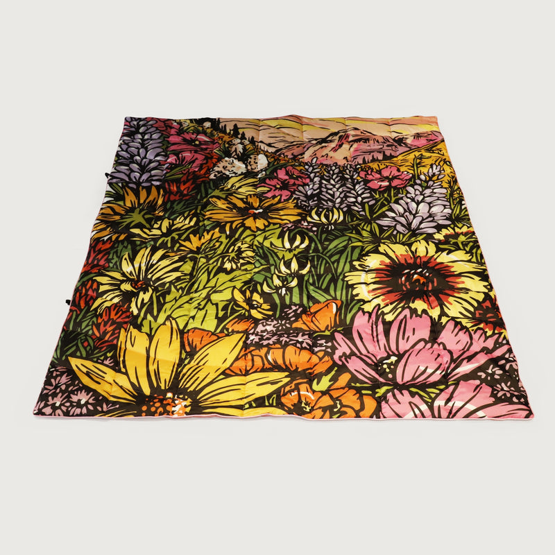 Camp Blanket, flower field