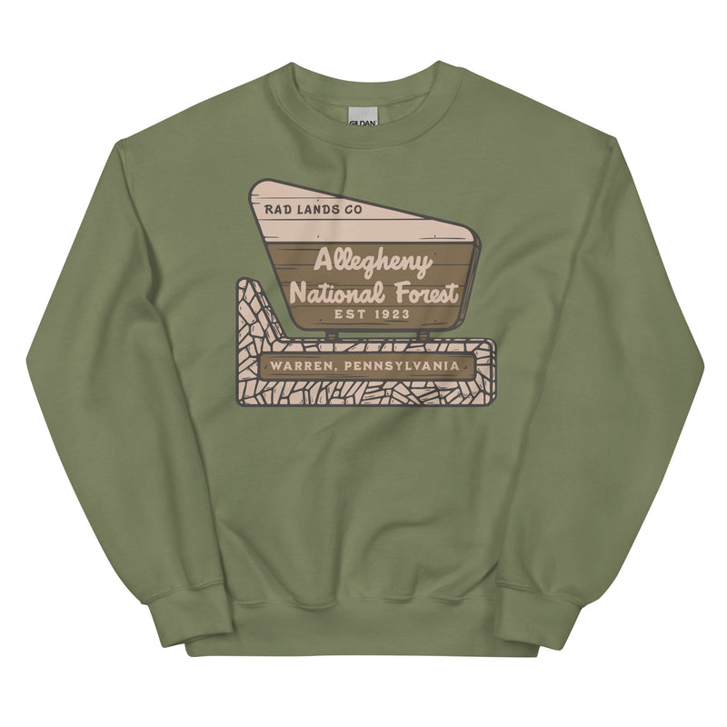 CREW, ALLEGHENY NAT'L FOREST, MILITARY GREEN