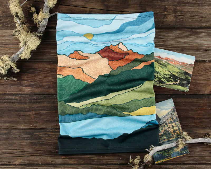 NECK GAITER - MOUNTAINS