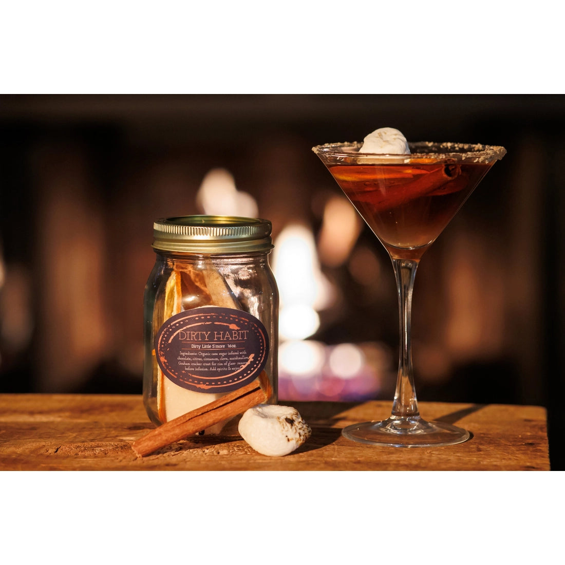 DIRTY LITTLE S'MORE, CAMP COCKTAIL MIX