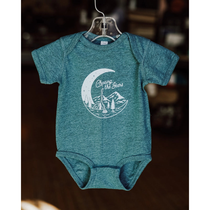 ONESIE - CHASING THE STARS IN TEAL