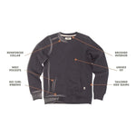 CREW NECK SWEATSHIRT - FORESTRY