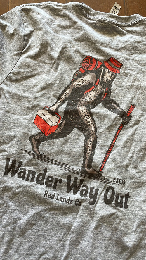 TEE - SASQUATCH HIKER