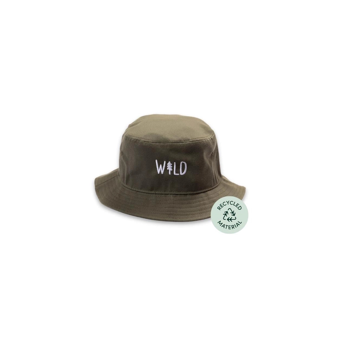RECYCLED BUCKET HAT - OLIVE
