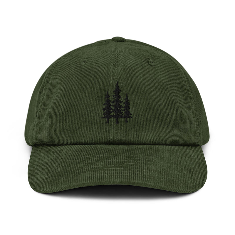 CORDUROY HAT - TREES
