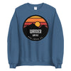 CREW SWEATSHIRT - WANDER WAY OUT SUNSET