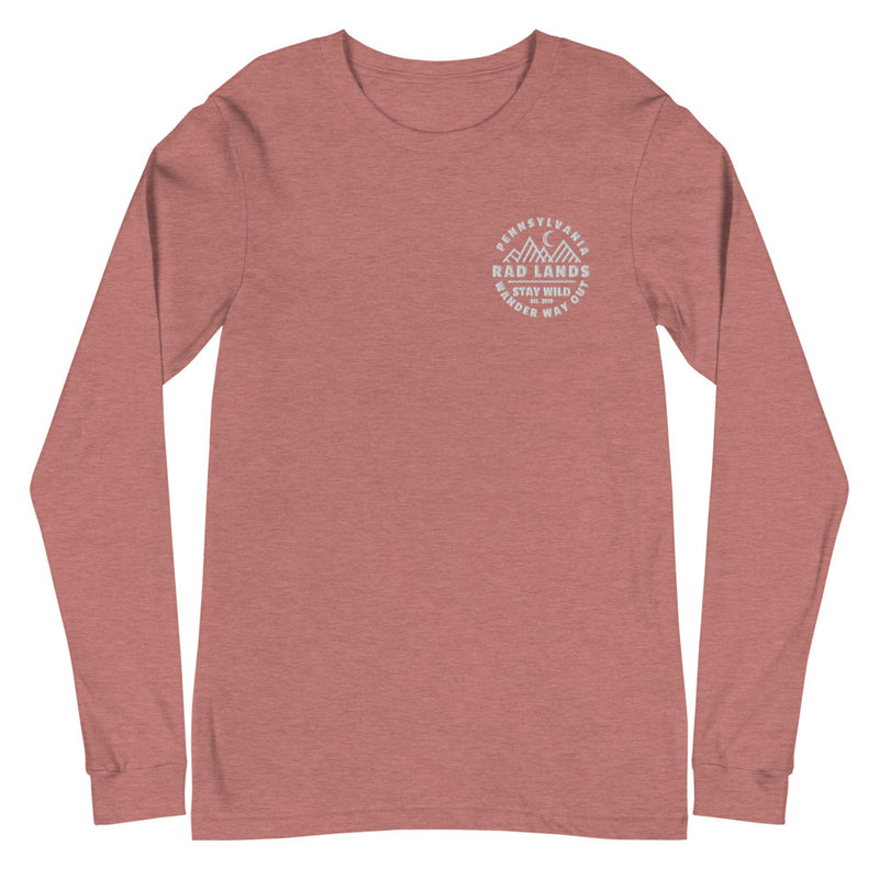 LONG SLEEVE - MOUNTAIN EMBROIDERED