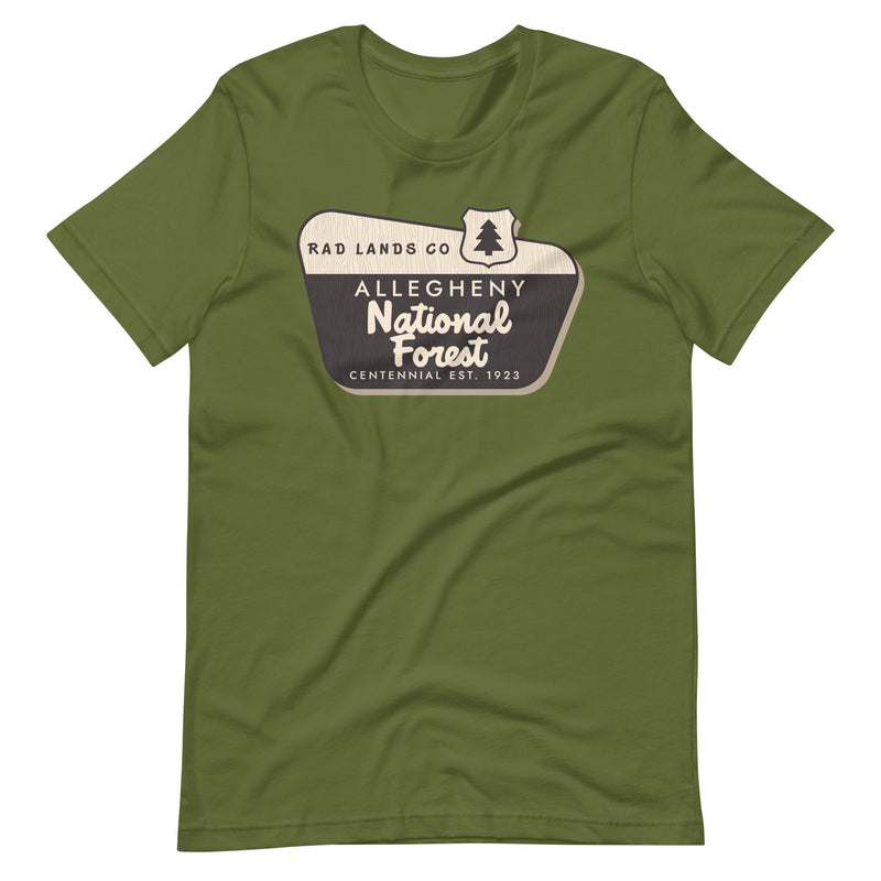 SUPER SOFT TEE - 100 YRS OF ALLEGHENY NAT'L FOREST